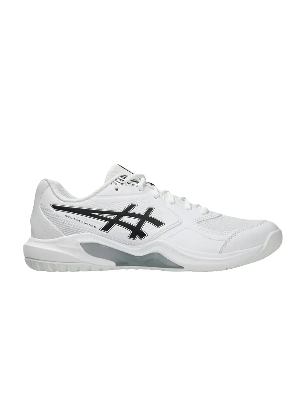 Кроссовки ASICS Gel-Dedicate 9 — изображение 1 из 1, белый/черный