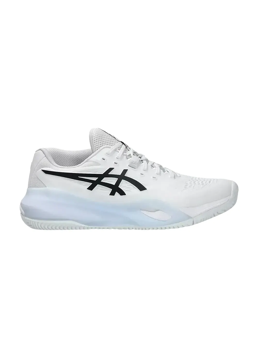 Кроссовки ASICS GEL-Resolution X Clay 2E Wide — изображение 1 из 1, белый/черный