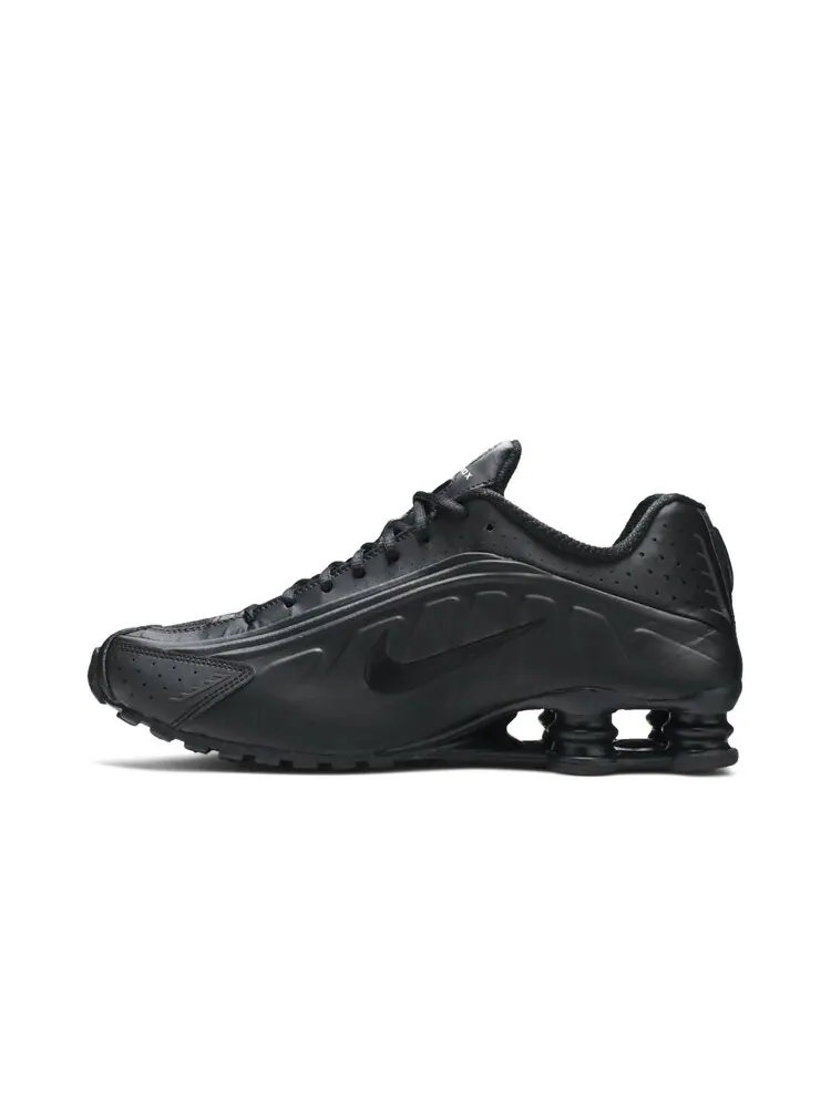 Кроссовки Nike Shox R4 'Triple Black' — изображение 3 из 4, черный