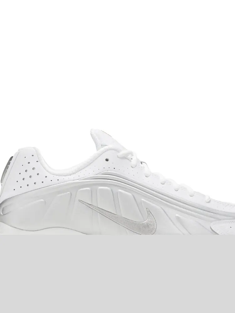 Кроссовки Nike Shox R4 'White Metallic' — изображение 2 из 4, белый
