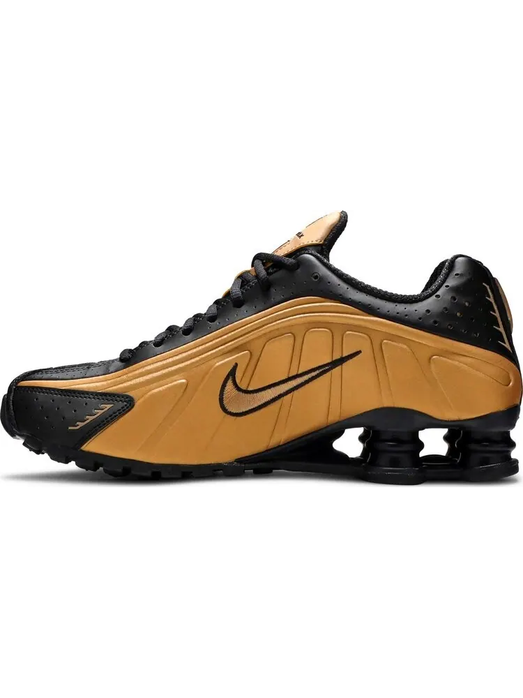 Кроссовки Nike Shox R4 'Metallic Gold' — изображение 3 из 8, золото