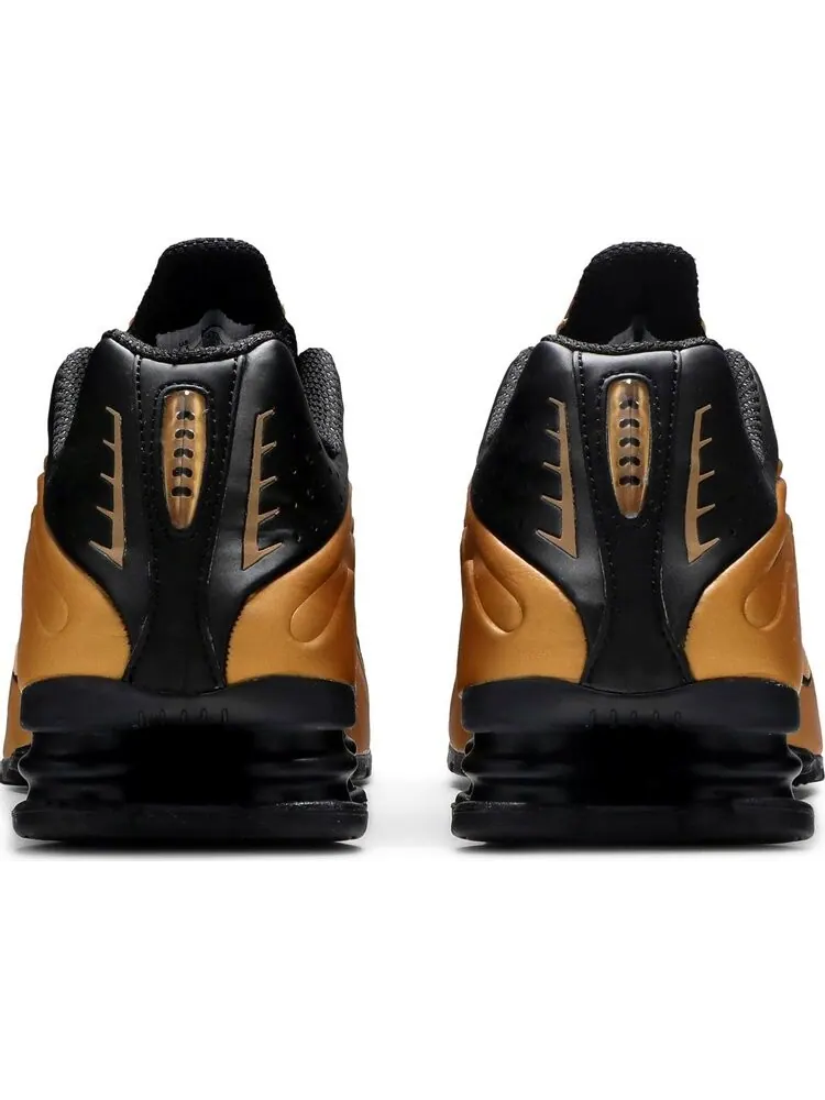 Кроссовки Nike Shox R4 'Metallic Gold' — изображение 6 из 8, золото