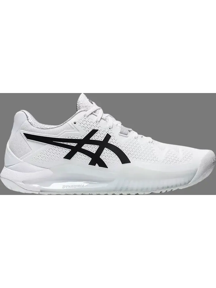 Кроссовки wmns gel resolution 8 'white black' Asics — изображение 1 из 1, белый