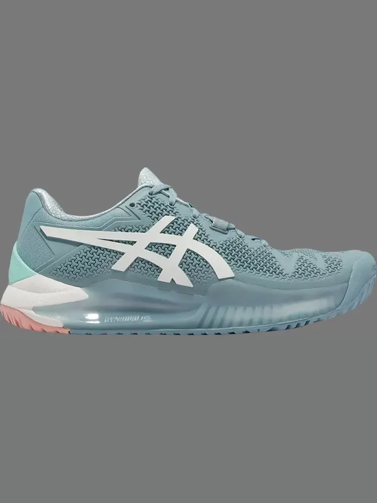 Кроссовки wmns gel resolution 8 'smoke blue' Asics — изображение 1 из 1, синий