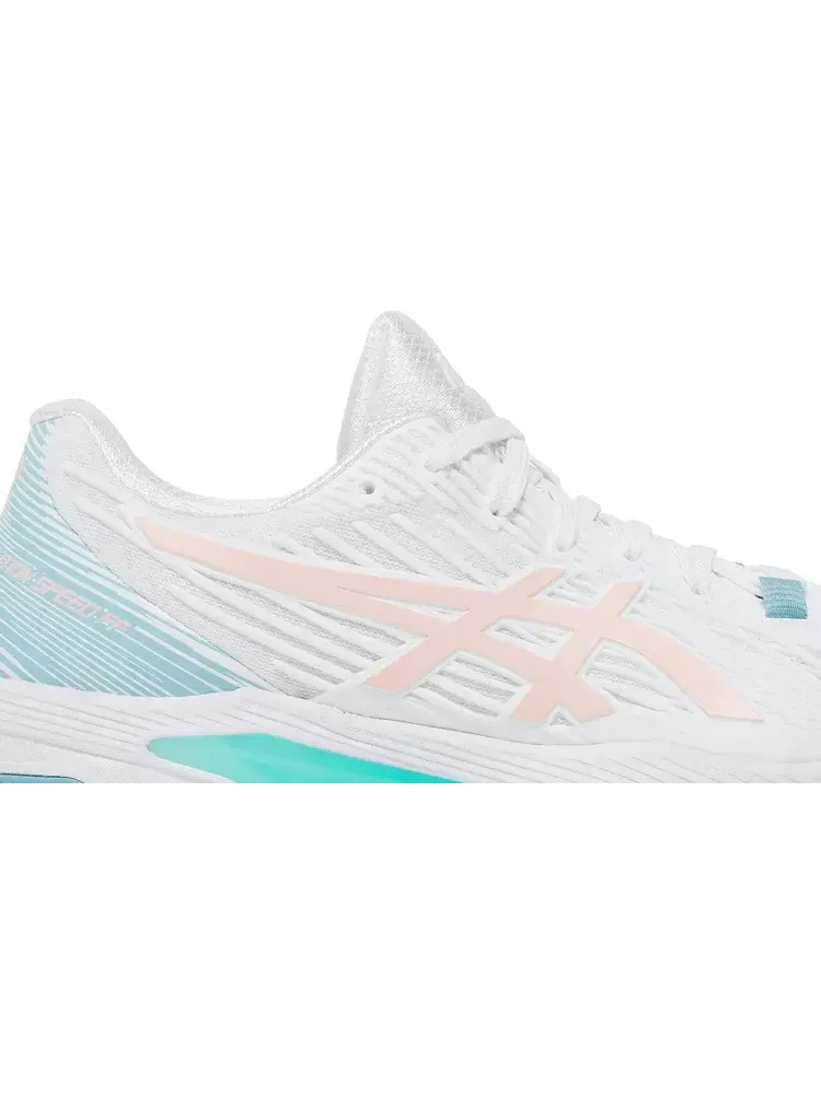 Кроссовки wmns solution speed ff 2 'white frosted rose' Asics — изображение 2 из 8, белый