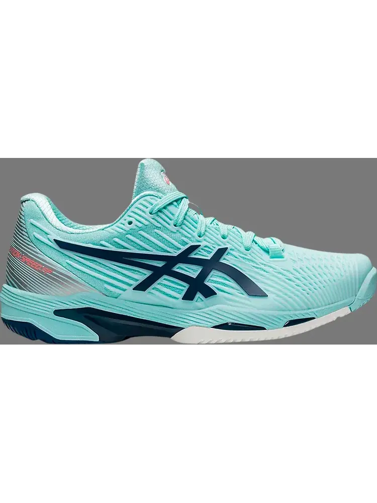 Кроссовки wmns solution speed ff 2 'clear blue light indigo' Asics — изображение 1 из 1, синий