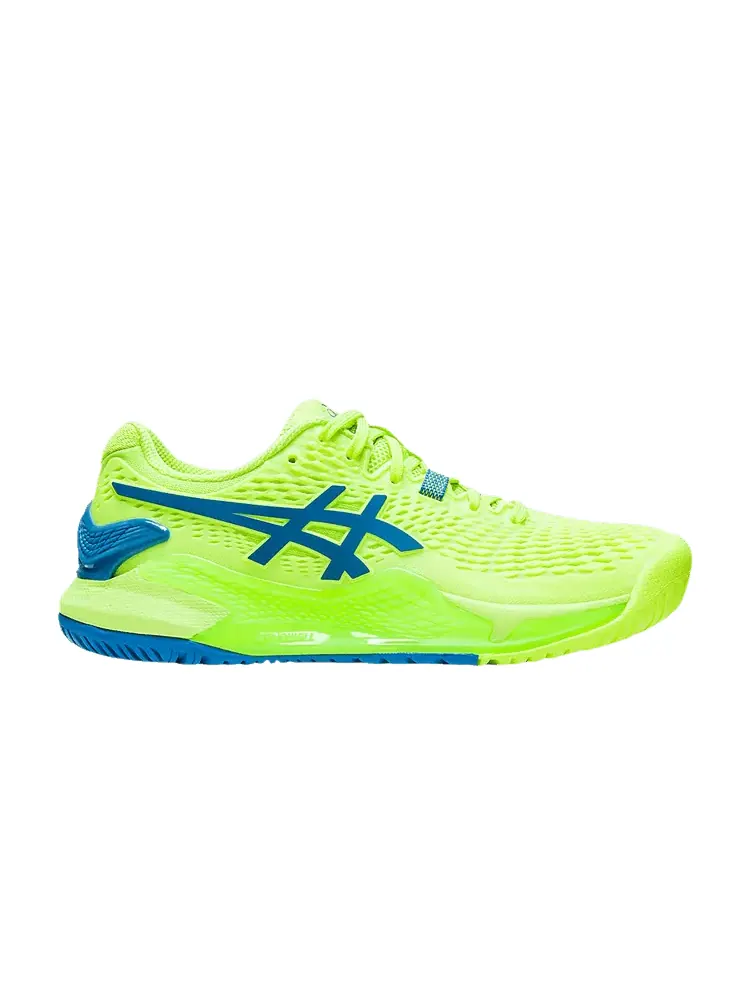 Кроссовки ASICS Wmns Gel Resolution 9 'Hazard Green' — изображение 1 из 1, зеленый/синий