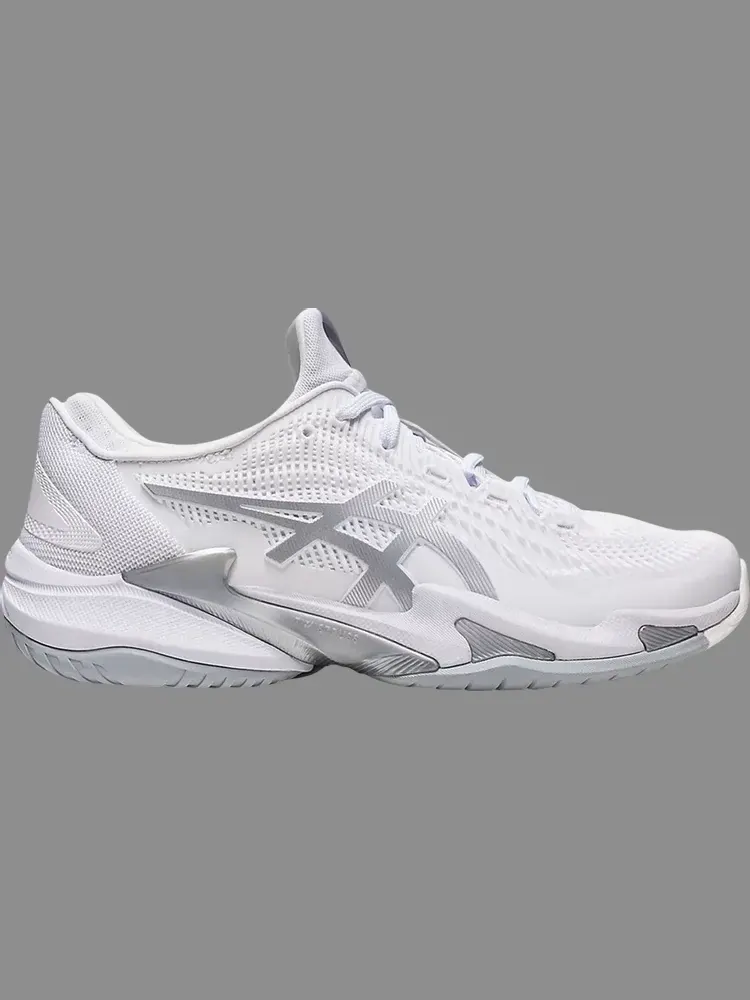 Кроссовки wmns court ff 3 'white pure silver' Asics — изображение 1 из 1, белый
