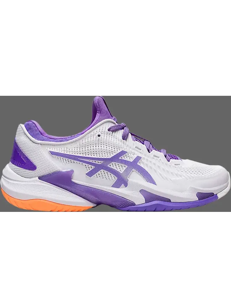Кроссовки wmns court ff 3 'white amethyst' Asics — изображение 1 из 1, белый
