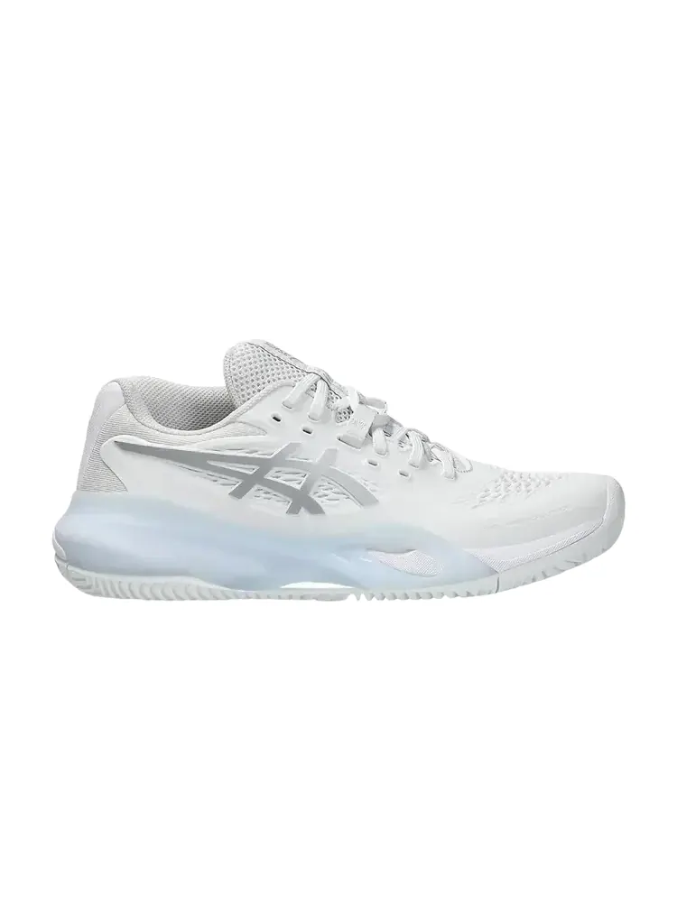 Кроссовки ASICS Wmns Gel Resolution X Clay — изображение 1 из 1, белый серебристый