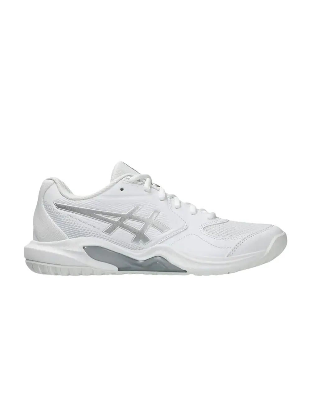 Кроссовки ASICS Wmns Gel-Dedicate 9 — изображение 1 из 1, белый/серебристый