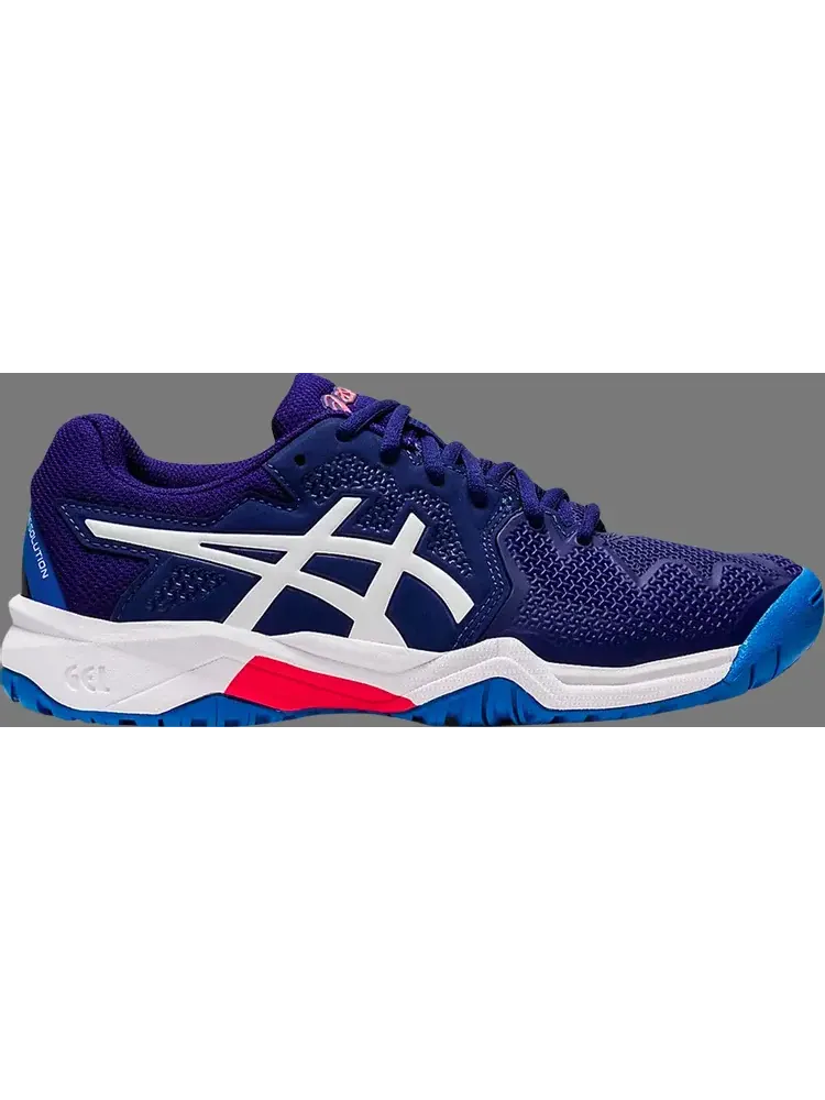 Кроссовки gel resolution 8 gs 'dive blue' Asics — изображение 1 из 1, синий