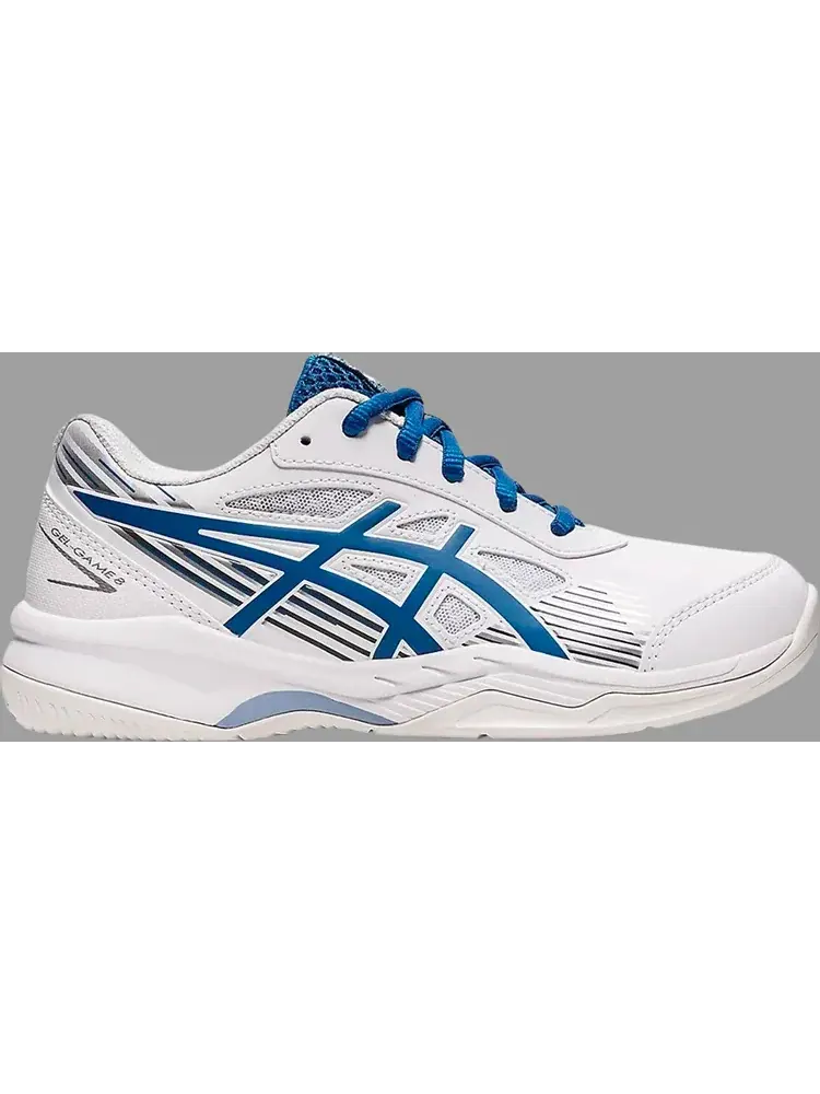 Кроссовки gel game 8 gs 'white lake drive' Asics — изображение 1 из 1, белый