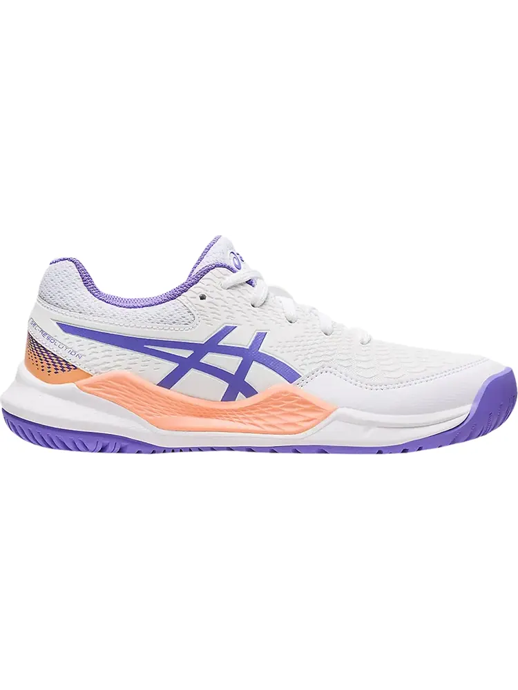 Кроссовки Gel Resolution 9 GS 'White Amethyst' — изображение 1 из 1, белый