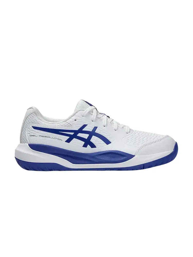Кроссовки теннисные ASICS Gel Resolution X GS — изображение 1 из 1, белый темный