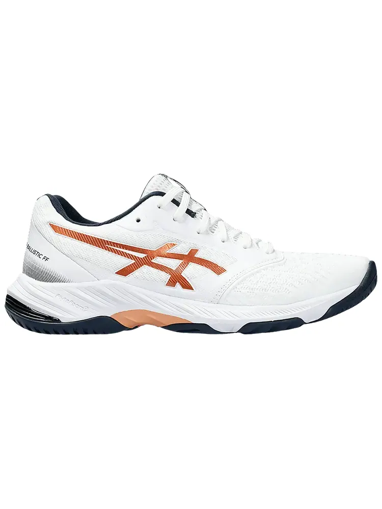 Кроссовки ASICS Netburner Ballistic FF 3 'White Pure Bronze' — изображение 1 из 1, белый
