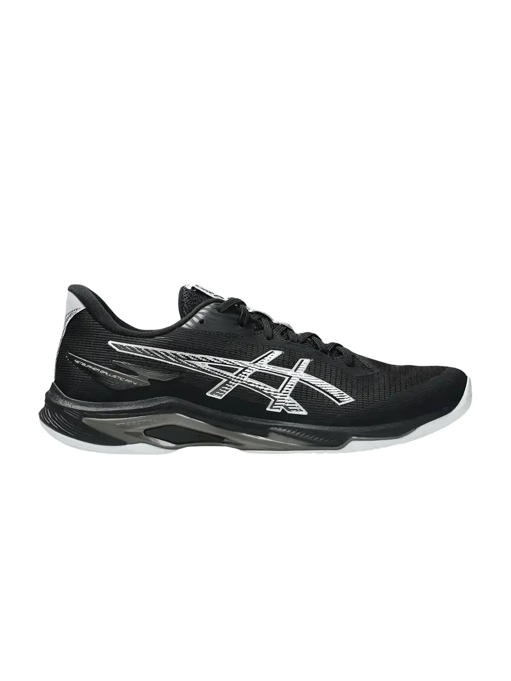Кроссовки ASICS Netburner Ballistic FF 4 — изображение 1 из 1, черный/белый