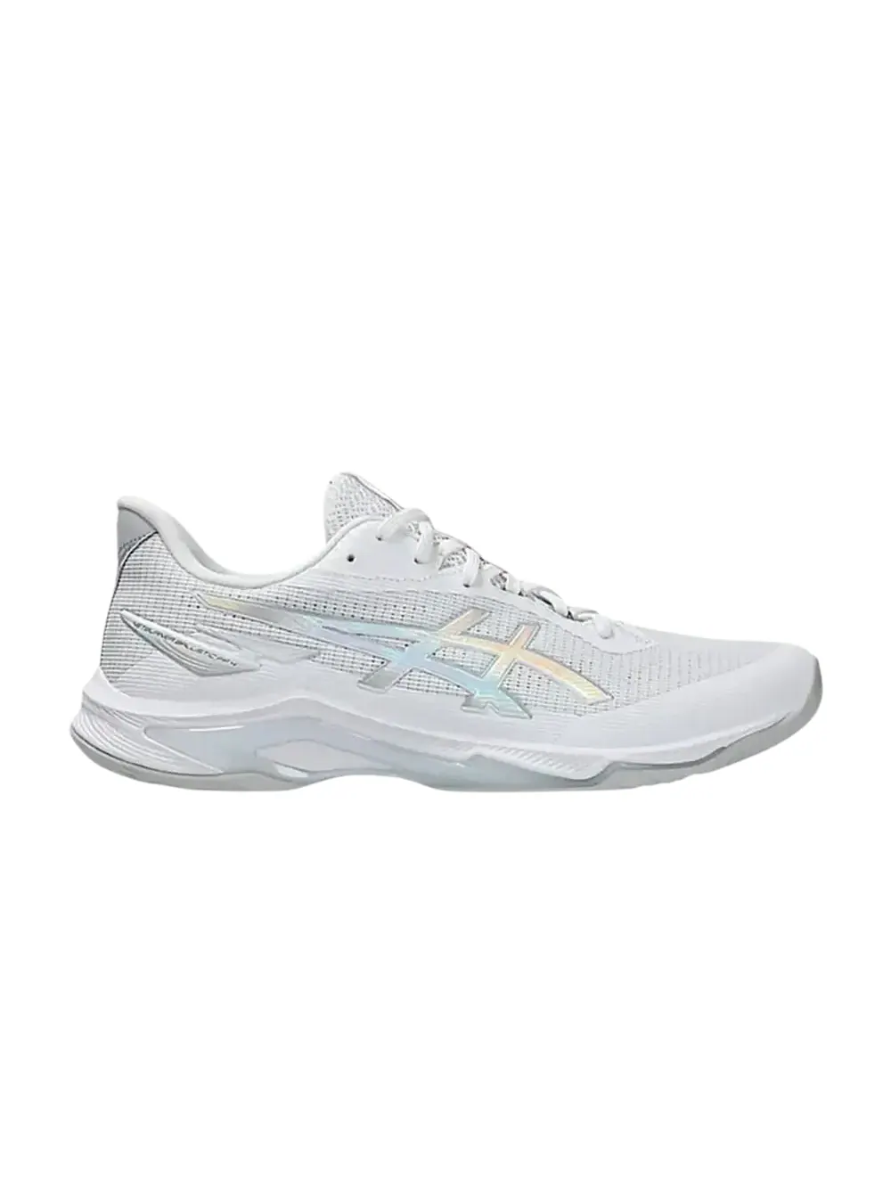 Кроссовки ASICS Netburner Ballistic FF 4 — изображение 1 из 1, белый/серебристый