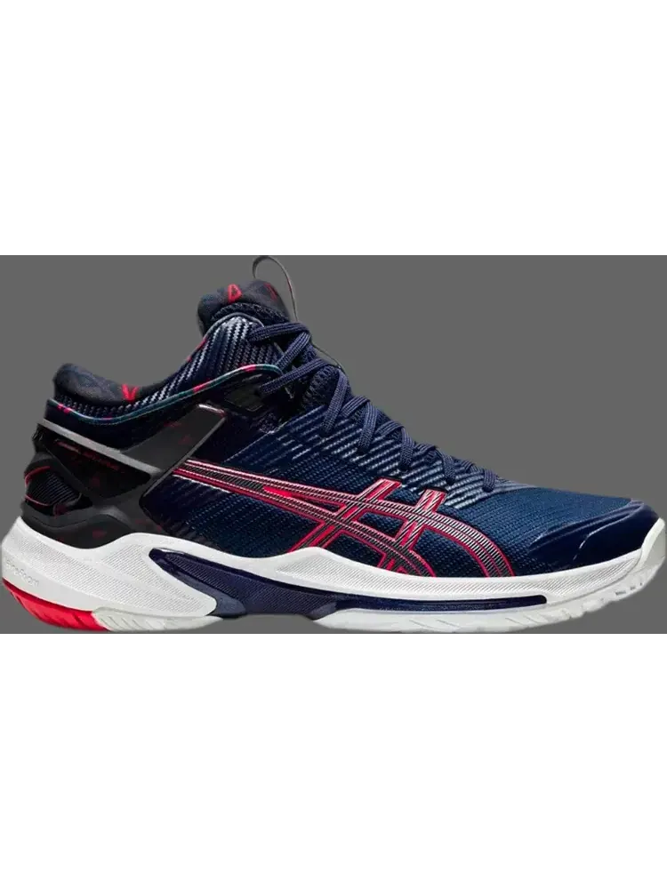Кроссовки gel burst 24 ge 'peacoat classic red' Asics — изображение 1 из 1, синий