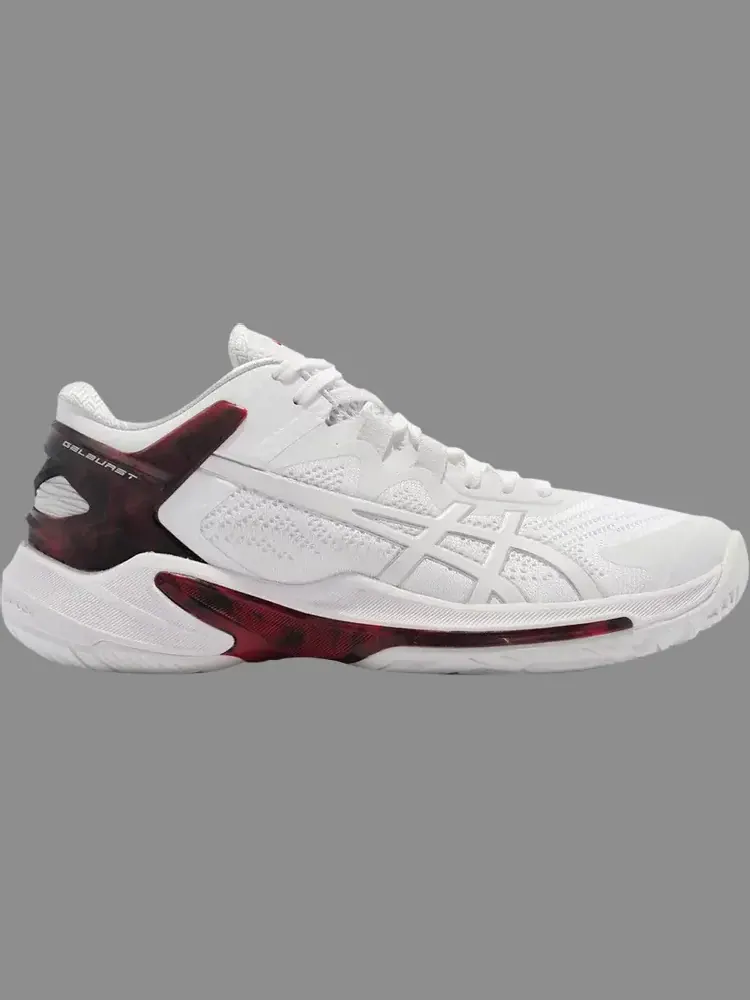 Кроссовки gel burst 25 low 'white classic red' Asics — изображение 1 из 1, белый