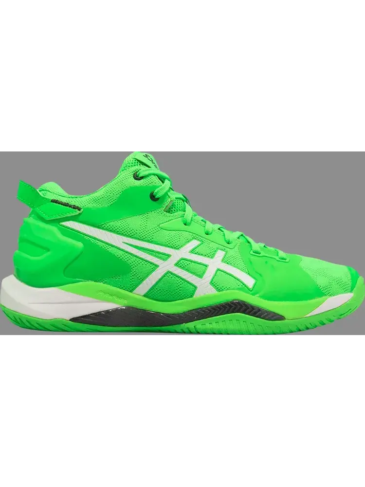 Кроссовки gelburst 26 'green gecko white' Asics — изображение 1 из 1, зеленый