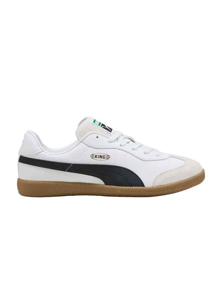 Кроссовки Puma King 21 IT 'White Black Gum' — изображение 1 из 1, белый/черный