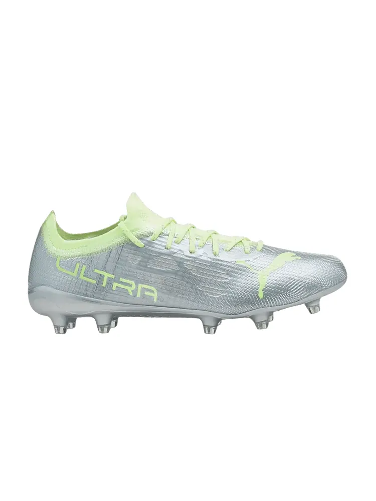 Кроссовки Puma Wmns Ultra 1.4 FG AG Diamond Silver Fizzy Light — изображение 1 из 1, серебристый светлый