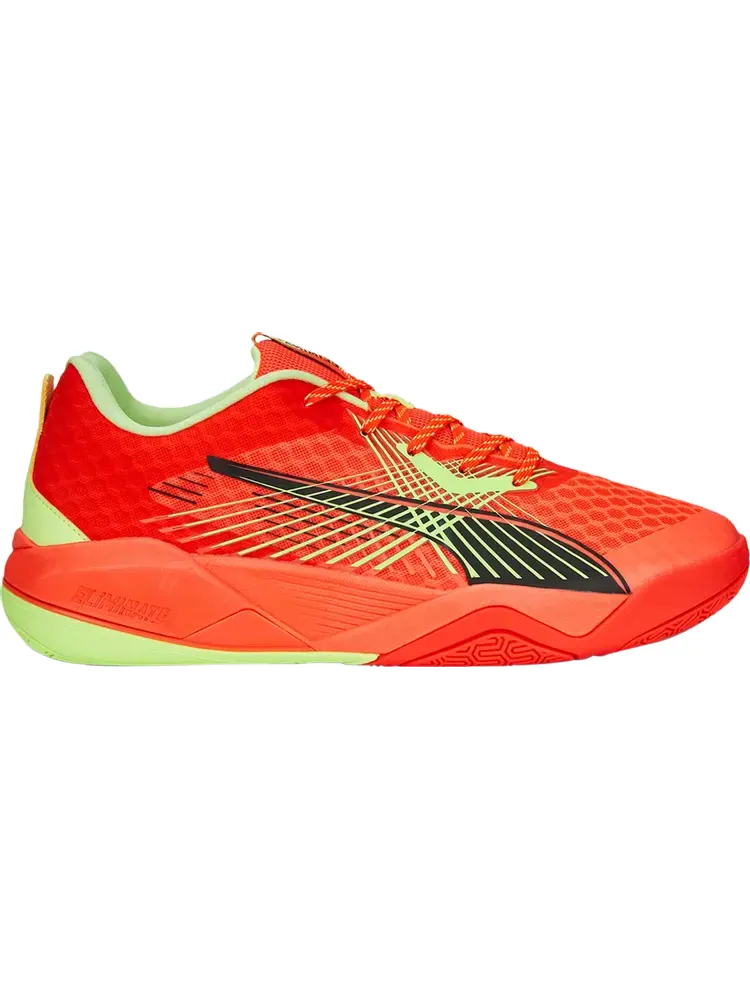 Кроссовки Puma Eliminate Power Nitro 2 Racquet Red Blast Fast Yellow — изображение 1 из 1, красный