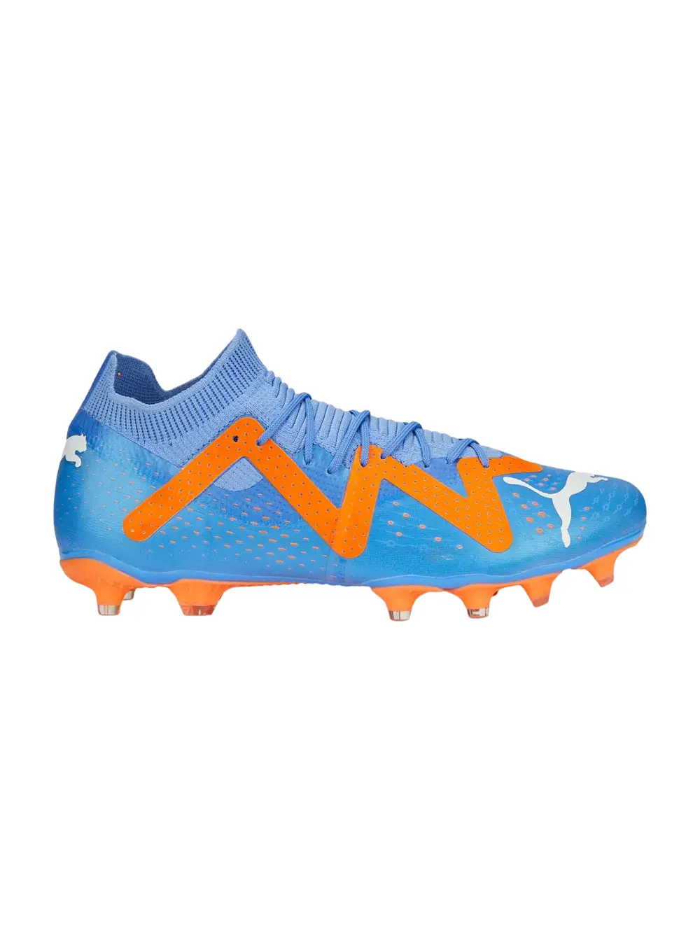 Кроссовки Future Match FG/AG Puma — изображение 1 из 1, синий/белый/оранжевый