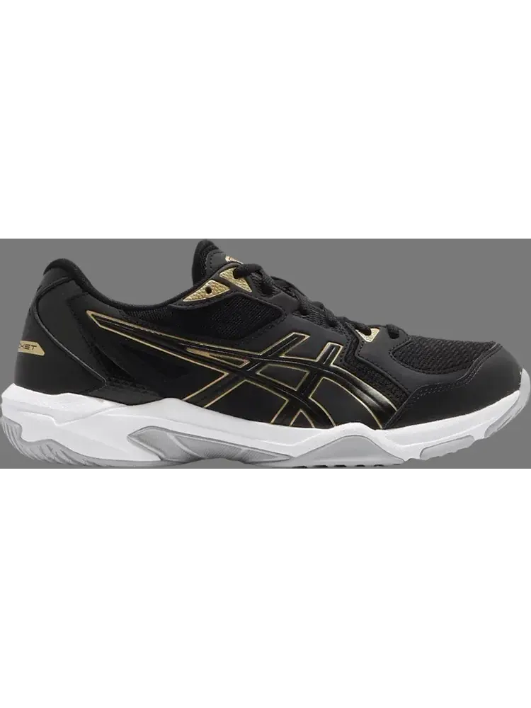 Кроссовки gel rocket 10 'black pure gold' Asics — изображение 1 из 1, черный