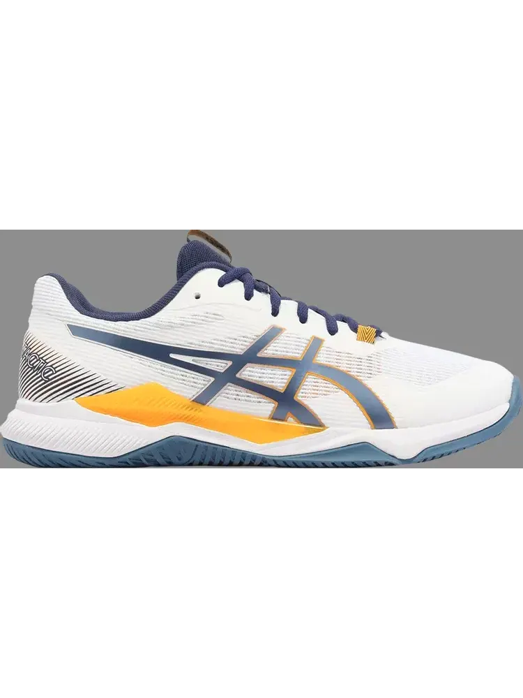Кроссовки gel tactic 'white deep ocean' Asics — изображение 1 из 1, белый
