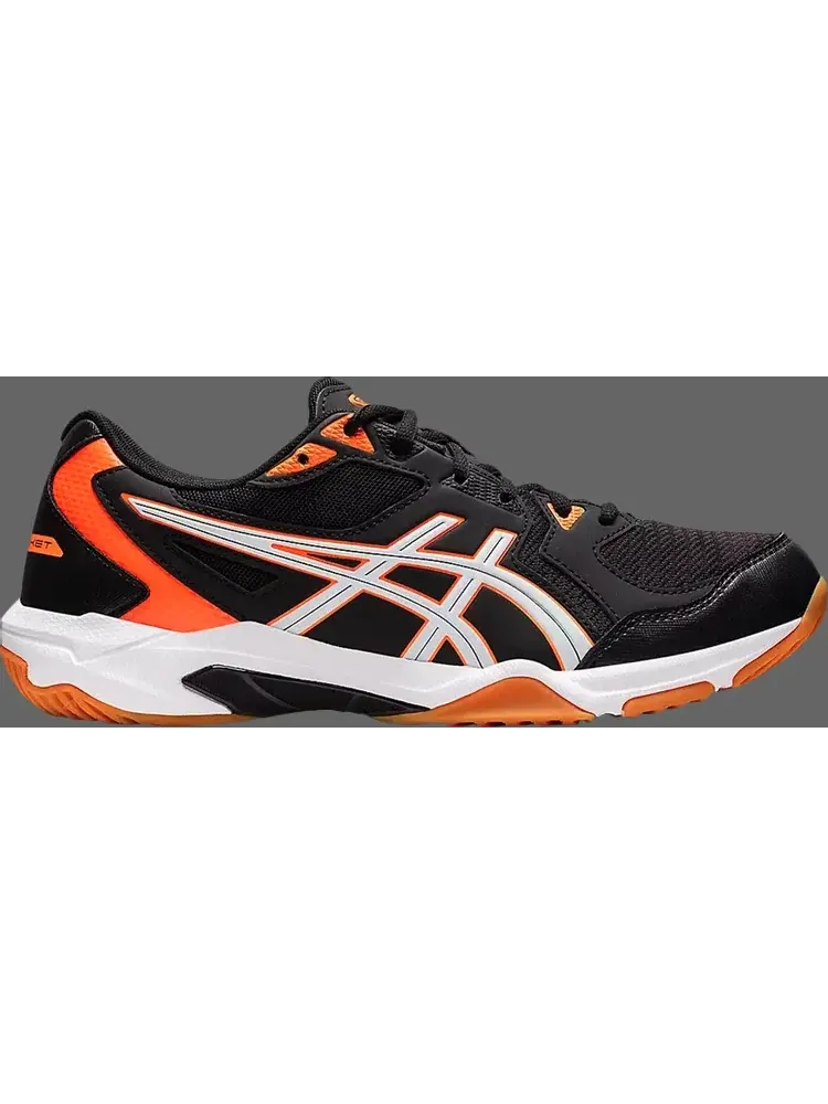 Кроссовки gel rocket 10 2e wide 'black shocking orange' Asics — изображение 1 из 1, черный