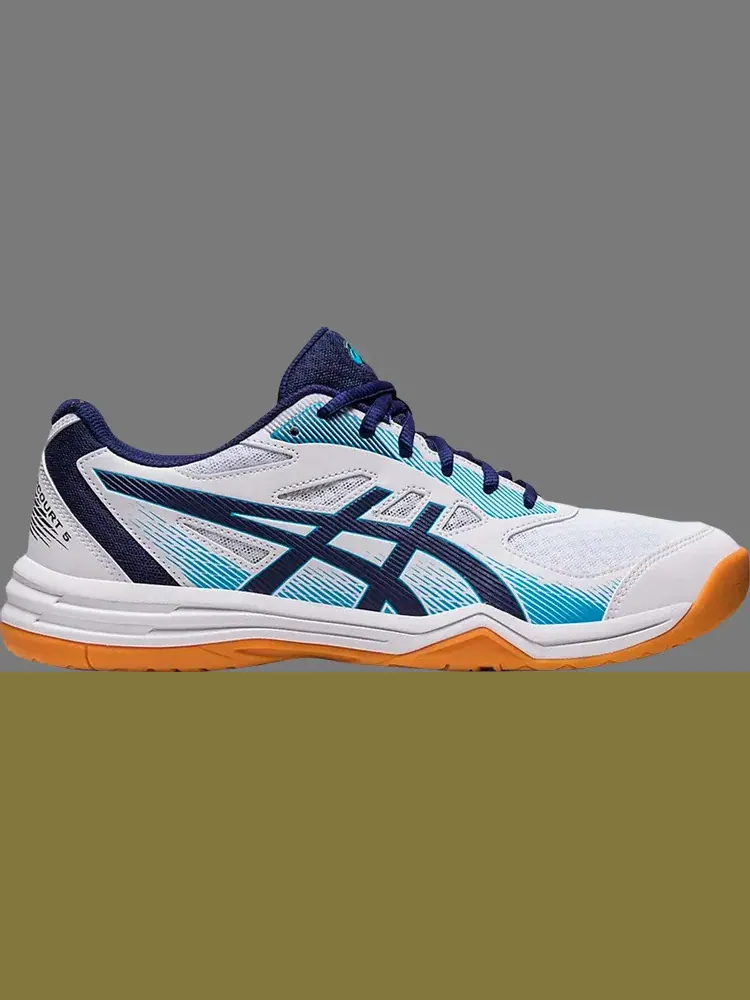 Кроссовки upcourt 5 'white indigo blue' Asics — изображение 1 из 1, белый