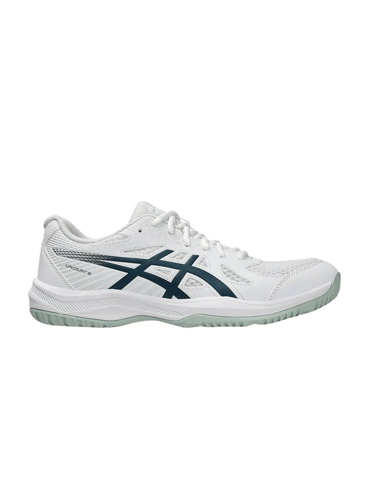 Кроссовки ASICS Upcourt 6 'White Tranquil Teal' — изображение 1 из 1, белый