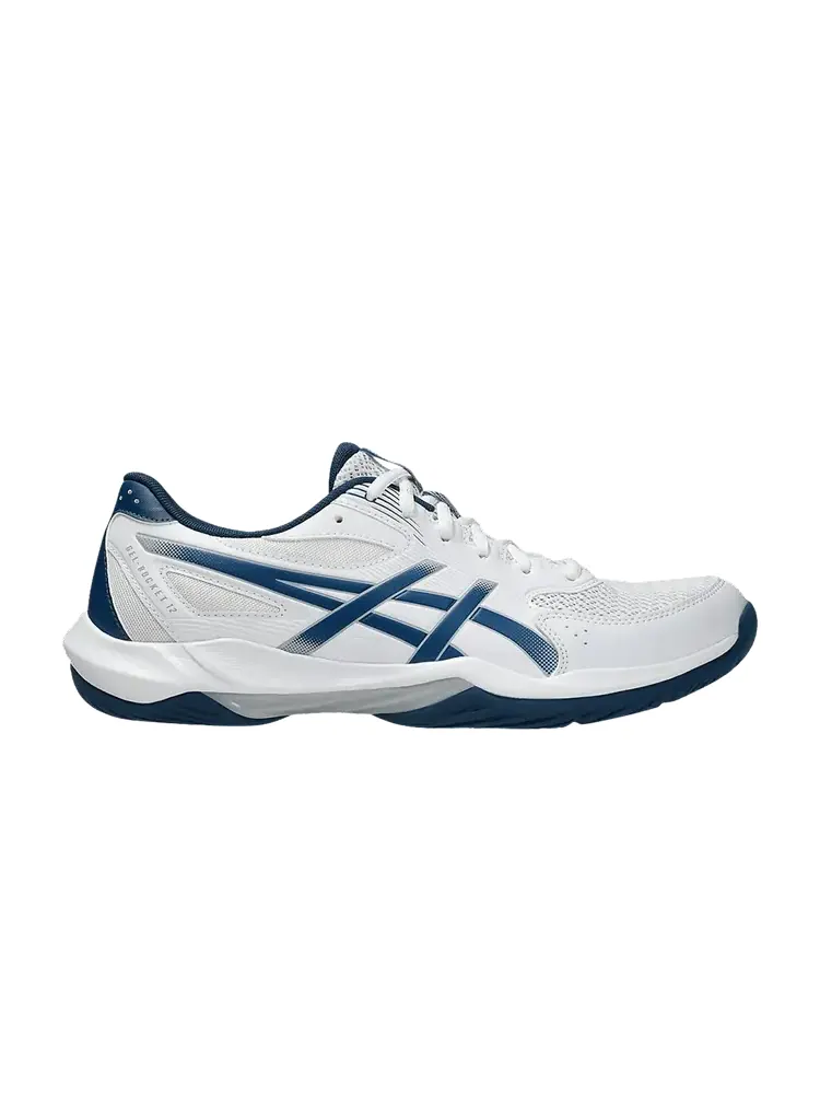 Кроссовки ASICS Gel Rocket 12 'White Mako Blue' — изображение 1 из 1, белый/синий