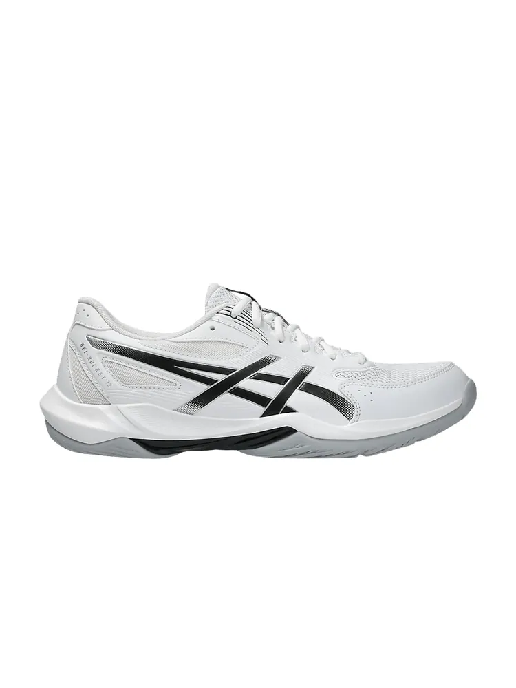 Кроссовки ASICS Gel Rocket 12 'White Black' — изображение 1 из 1, белый/черный