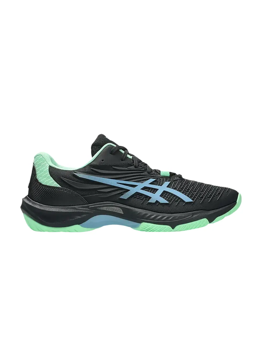 Кроссовки ASICS Court Control FF 4 — изображение 1 из 1, черный/синий