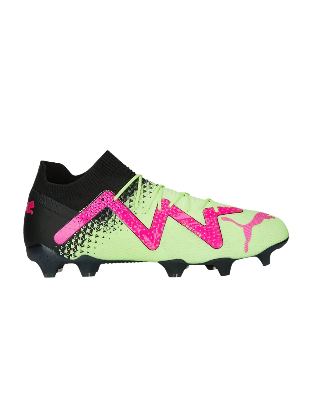Кроссовки Future Ultimate FG AG Puma — изображение 1 из 1, черный//желтый