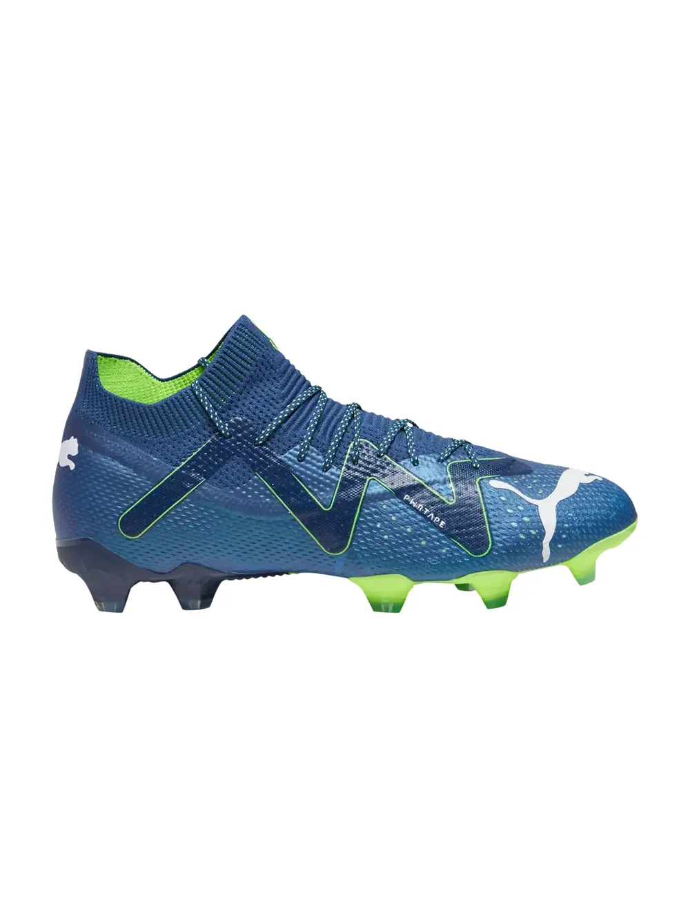 Кроссовки Future Ultimate FG AG Puma — изображение 1 из 1, синий/белый/зеленый