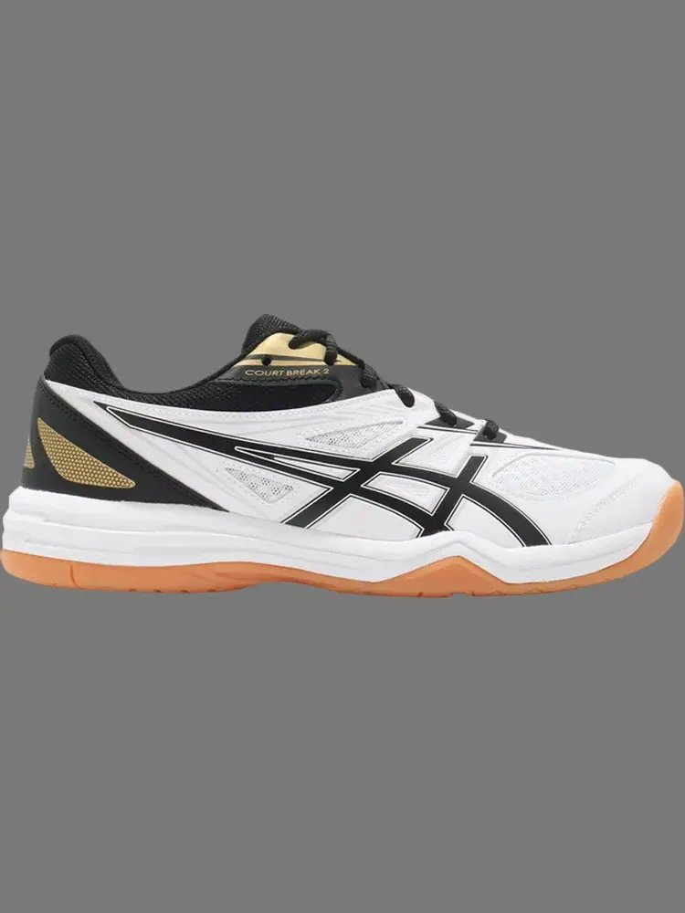 Кроссовки court break 2 'white black' Asics — изображение 1 из 1, белый