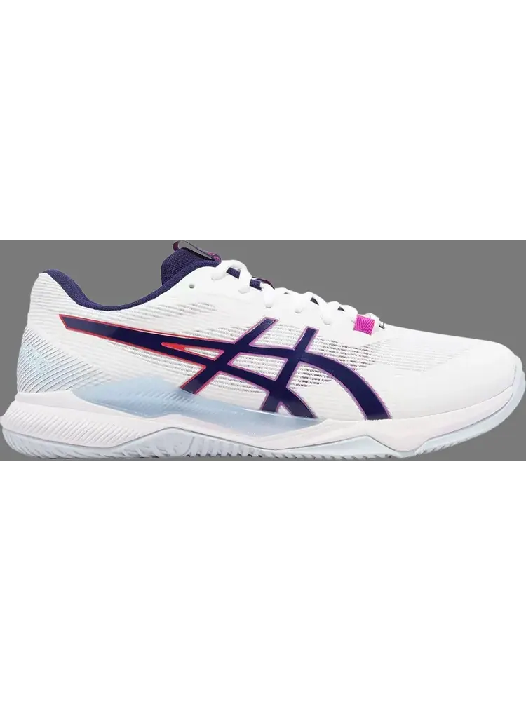 Кроссовки gel tactic 'white dive blue' Asics — изображение 1 из 1, белый