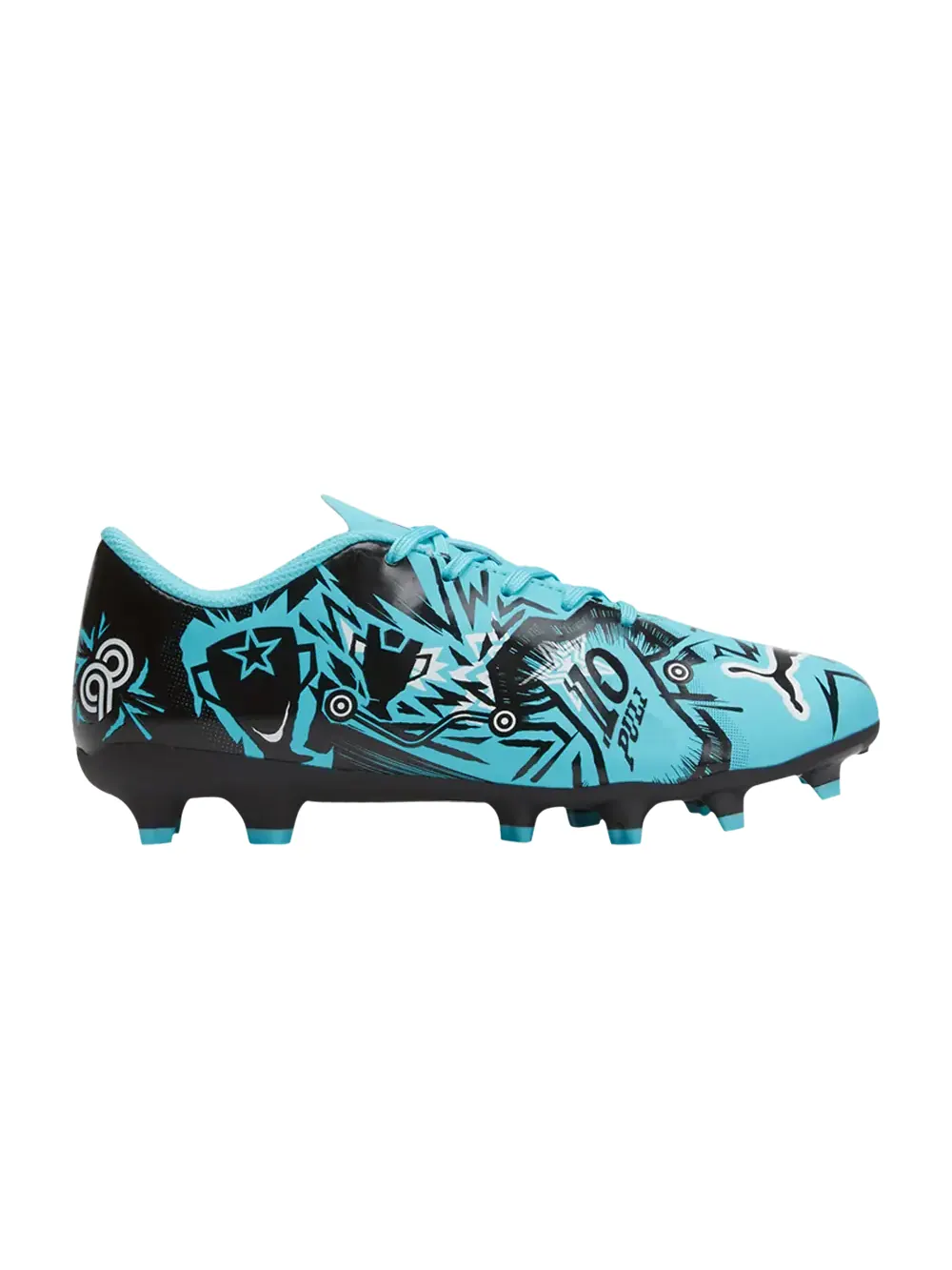 Кроссовки Christian Pulisic x Ultra Play FG AG Big Kid Puma — изображение 1 из 1, синий/черный/белый
