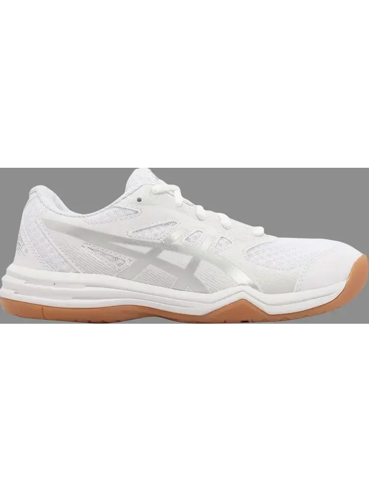 Кроссовки upcourt 5 gs 'white pure silver' Asics — изображение 1 из 1, белый