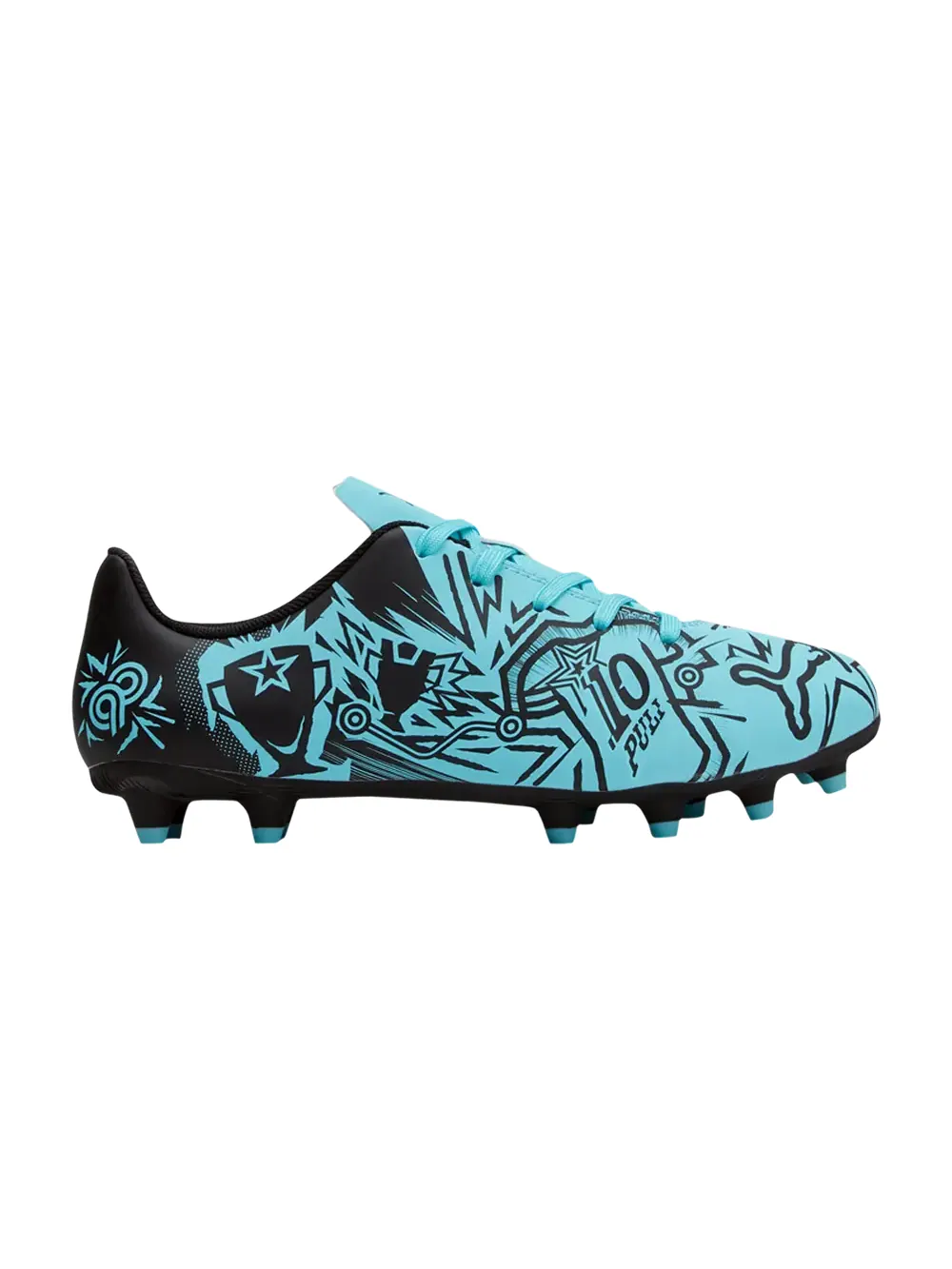 Кроссовки Christian Pulisic x Tacto 2 FG AG Big Kid Puma — изображение 1 из 1, синий/черный