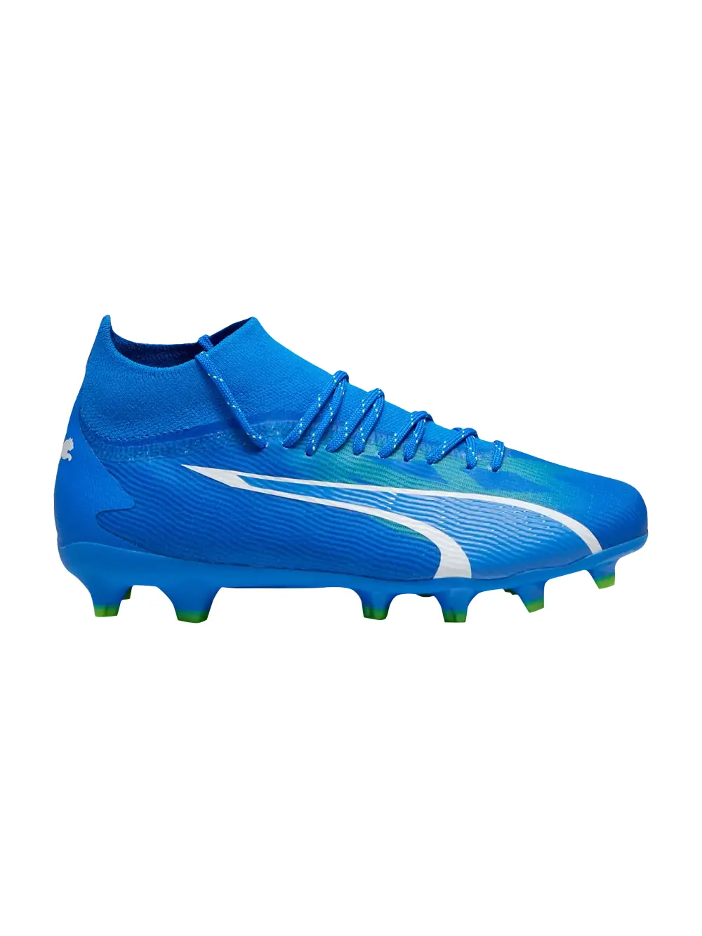 Кроссовки Ultra Pro FG AG Big Kid Puma — изображение 1 из 1, синий/белый/зеленый