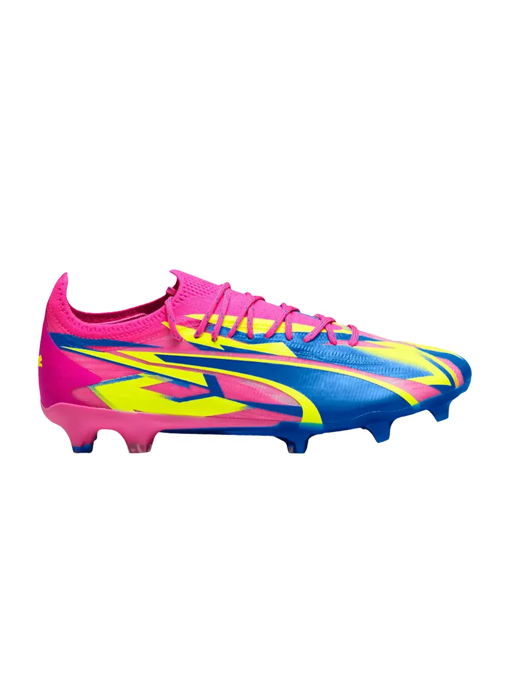 Кроссовки Ultra Ultimate FG AG Puma — изображение 1 из 1, розовый/синий/желтый