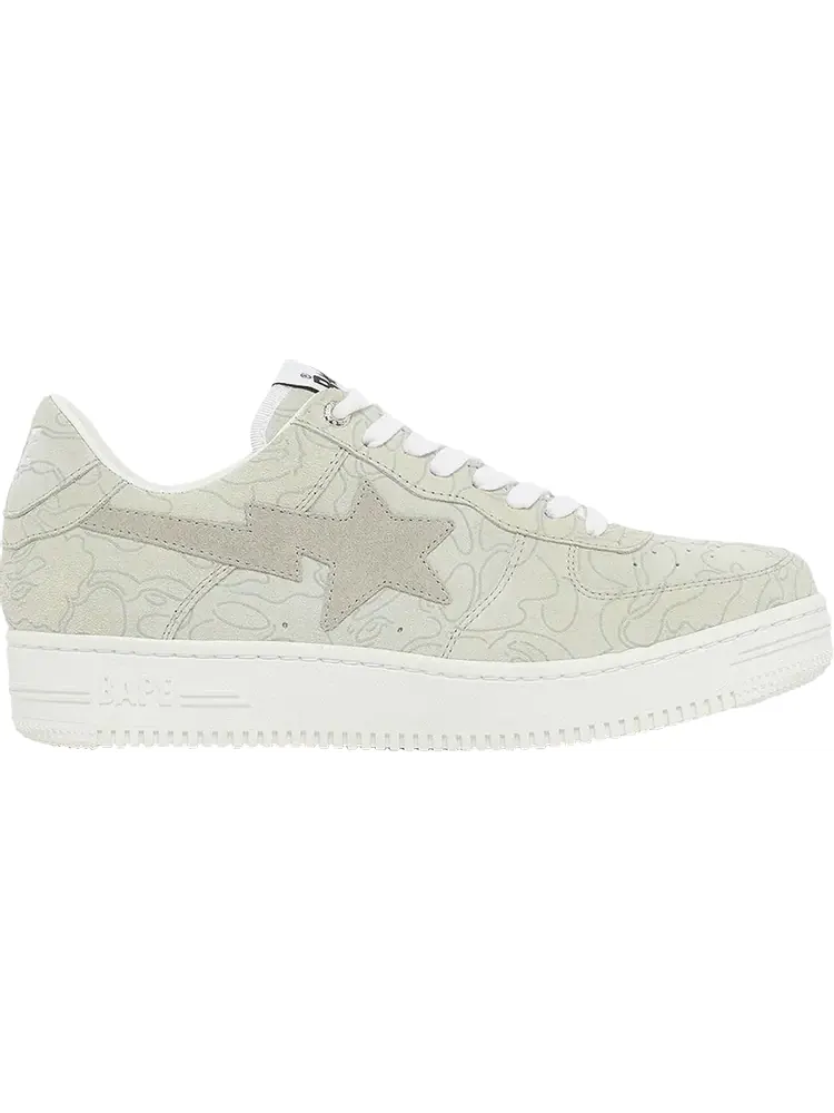 Кроссовки Solebox x Bapesta Light Beige Line Camo — изображение 1 из 1, серый