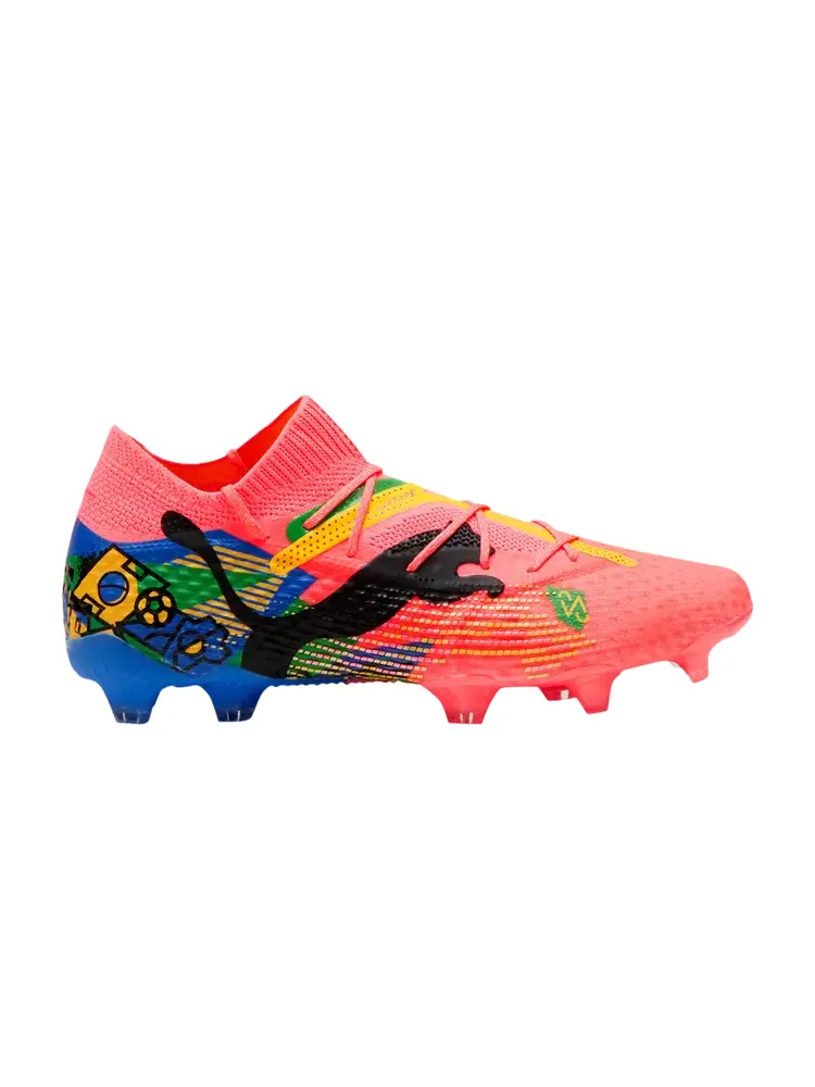 Кроссовки Puma Neymar Jr. x Future 7 Ultimate FG AG — изображение 1 из 1, розовый