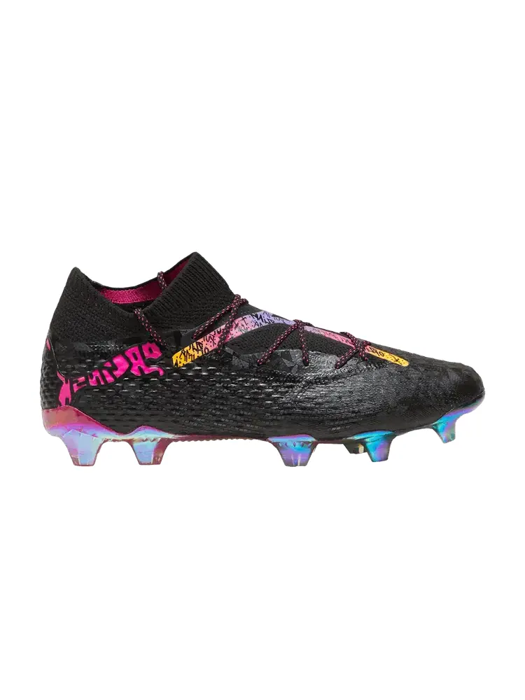 Кроссовки Puma Orlinski x Future Ultimate 7 FG AG Black Edition — изображение 1 из 1, черный
