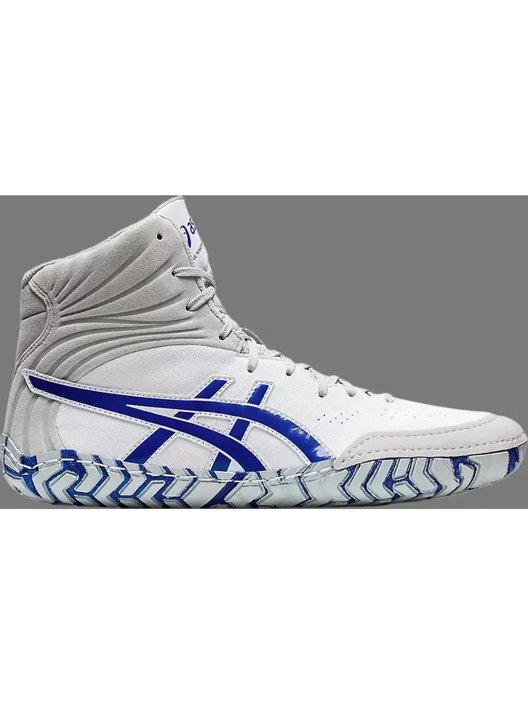 Кроссовки aggressor 5 'white lapis lazuli blue' Asics — изображение 1 из 1, белый